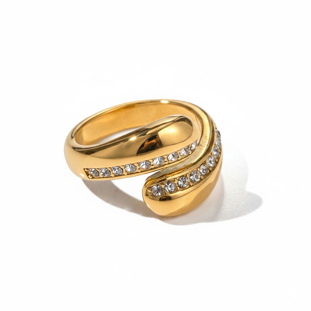 Twisted Dome ring