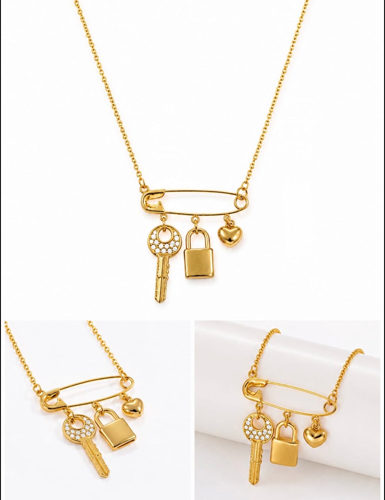 Heart looks Necklace