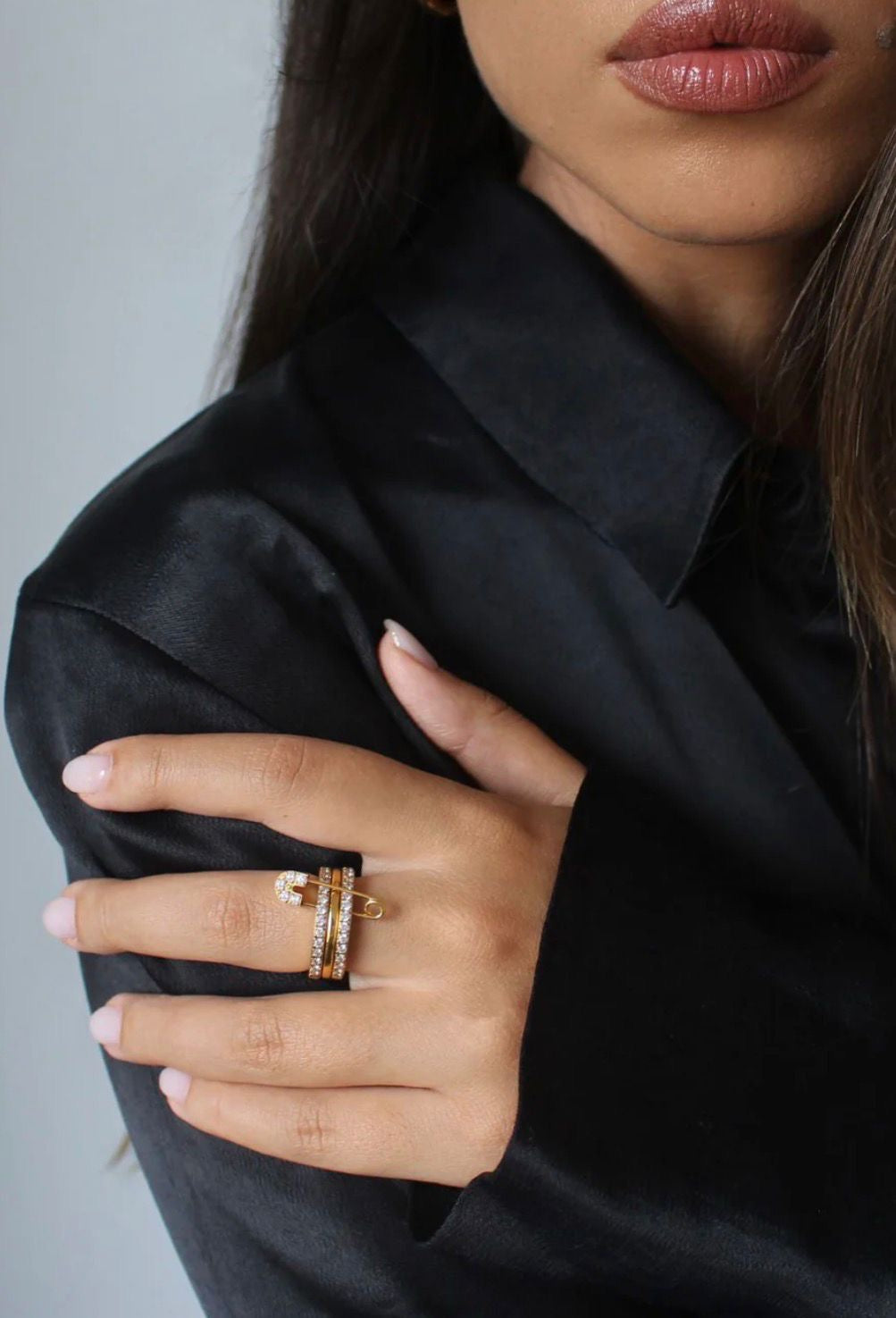 Pinned IT Girl Stack Ring