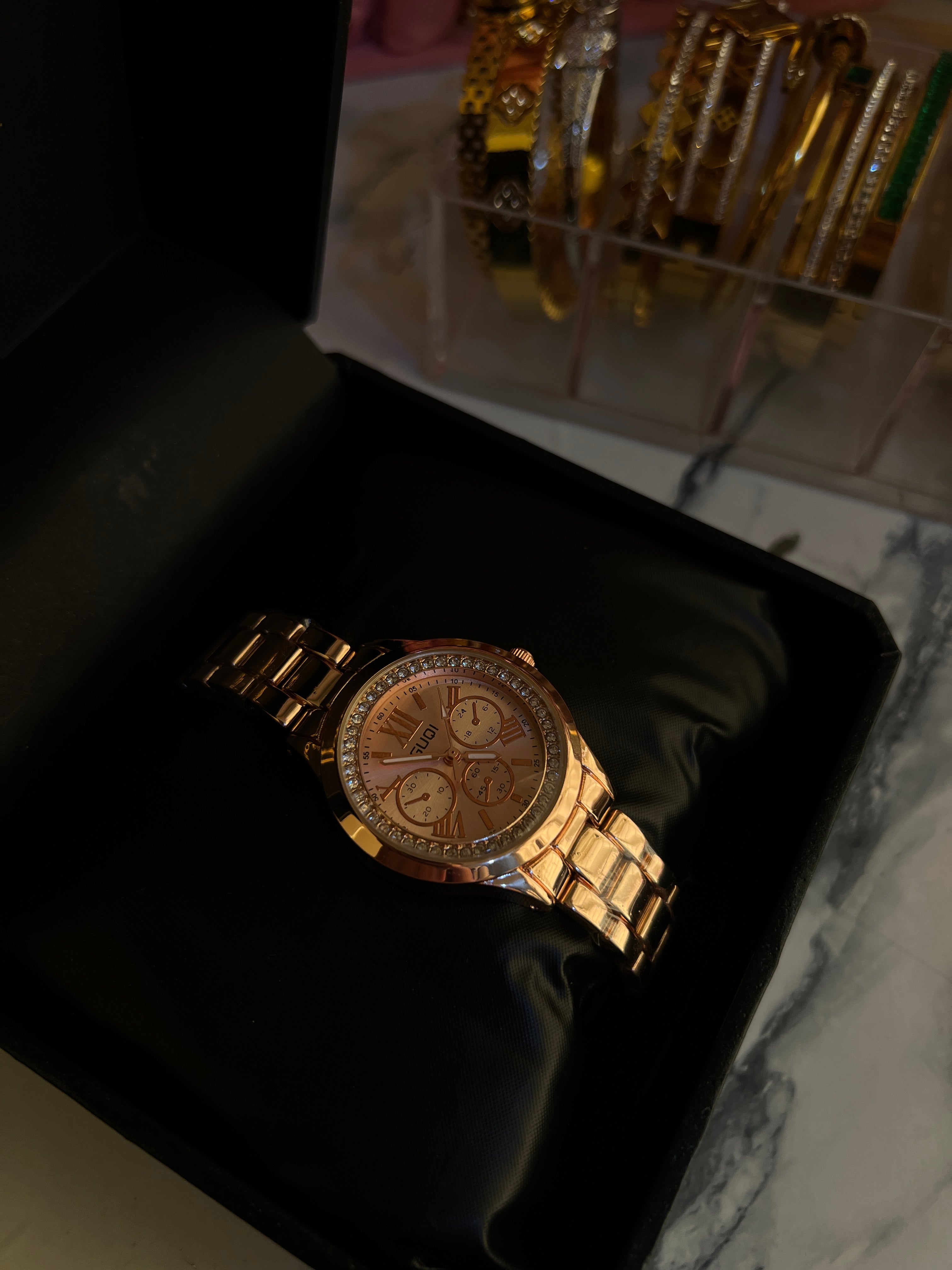 Rose Gold Watch