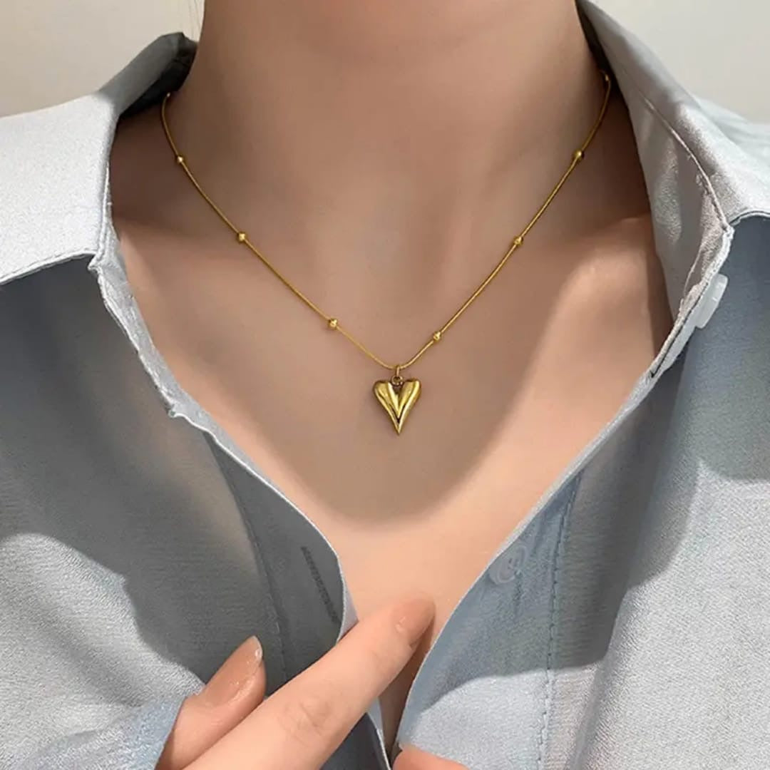 Trendy Heart Necklace