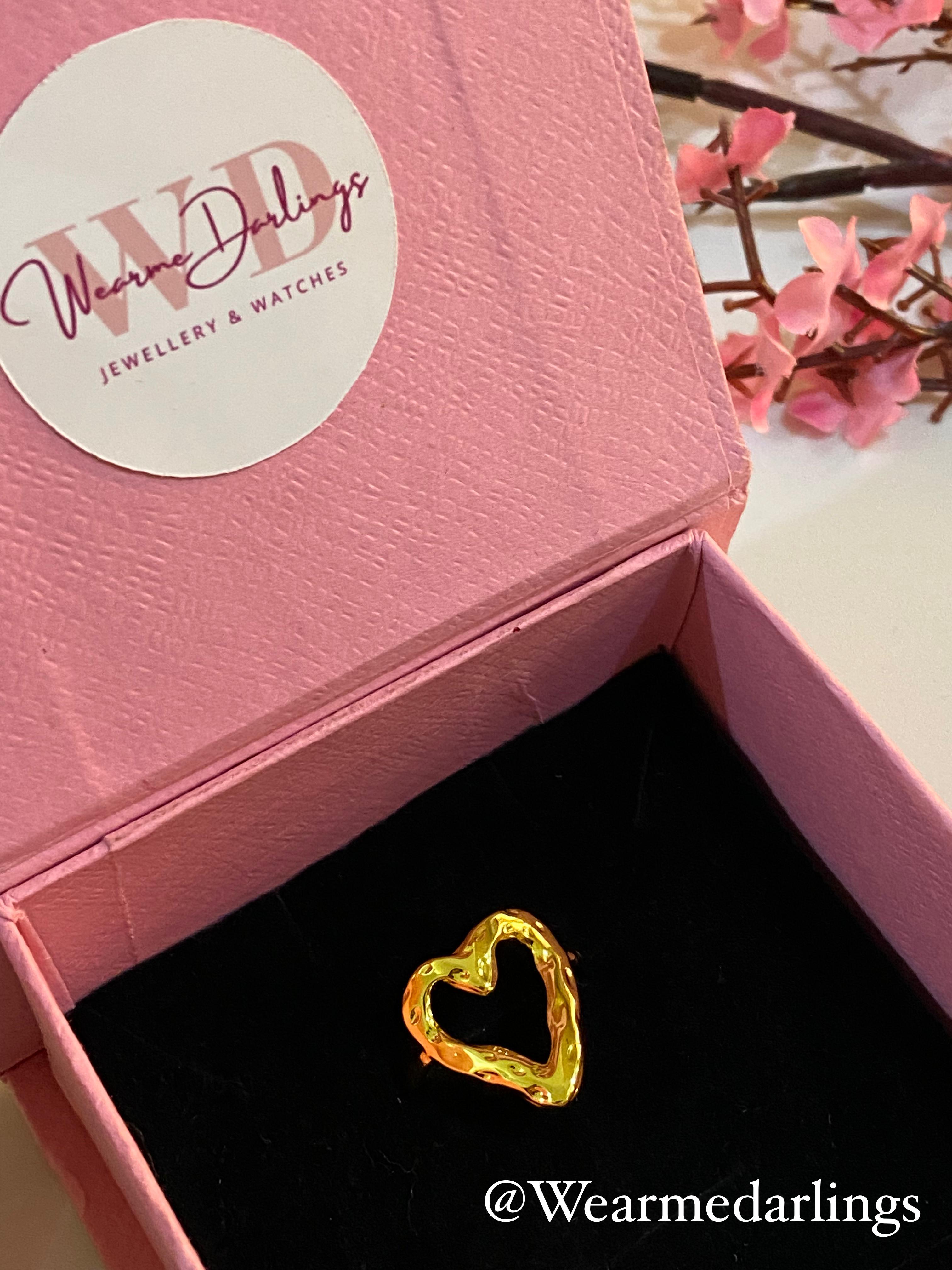 Heart Ring Adjustable