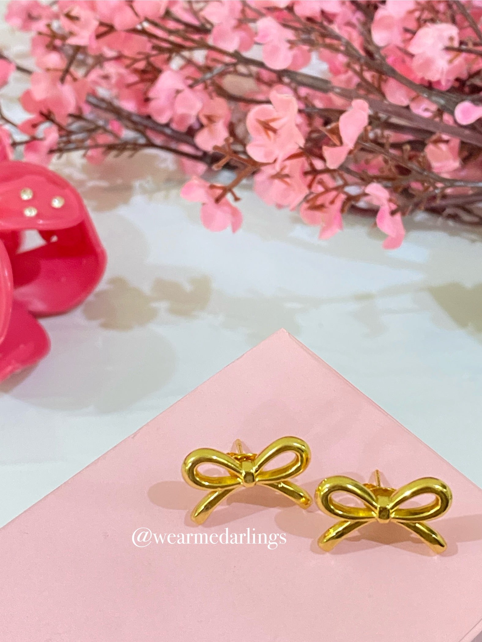 Mini Bow Studs