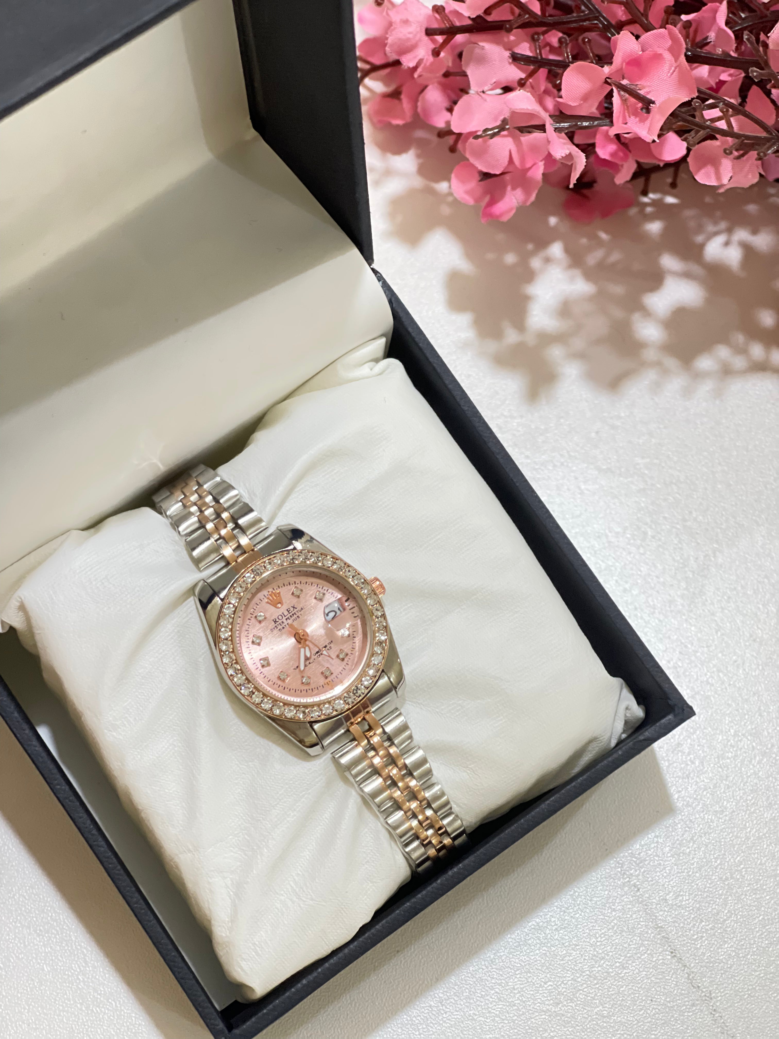 Rose Gold Luxury Rolex Watch