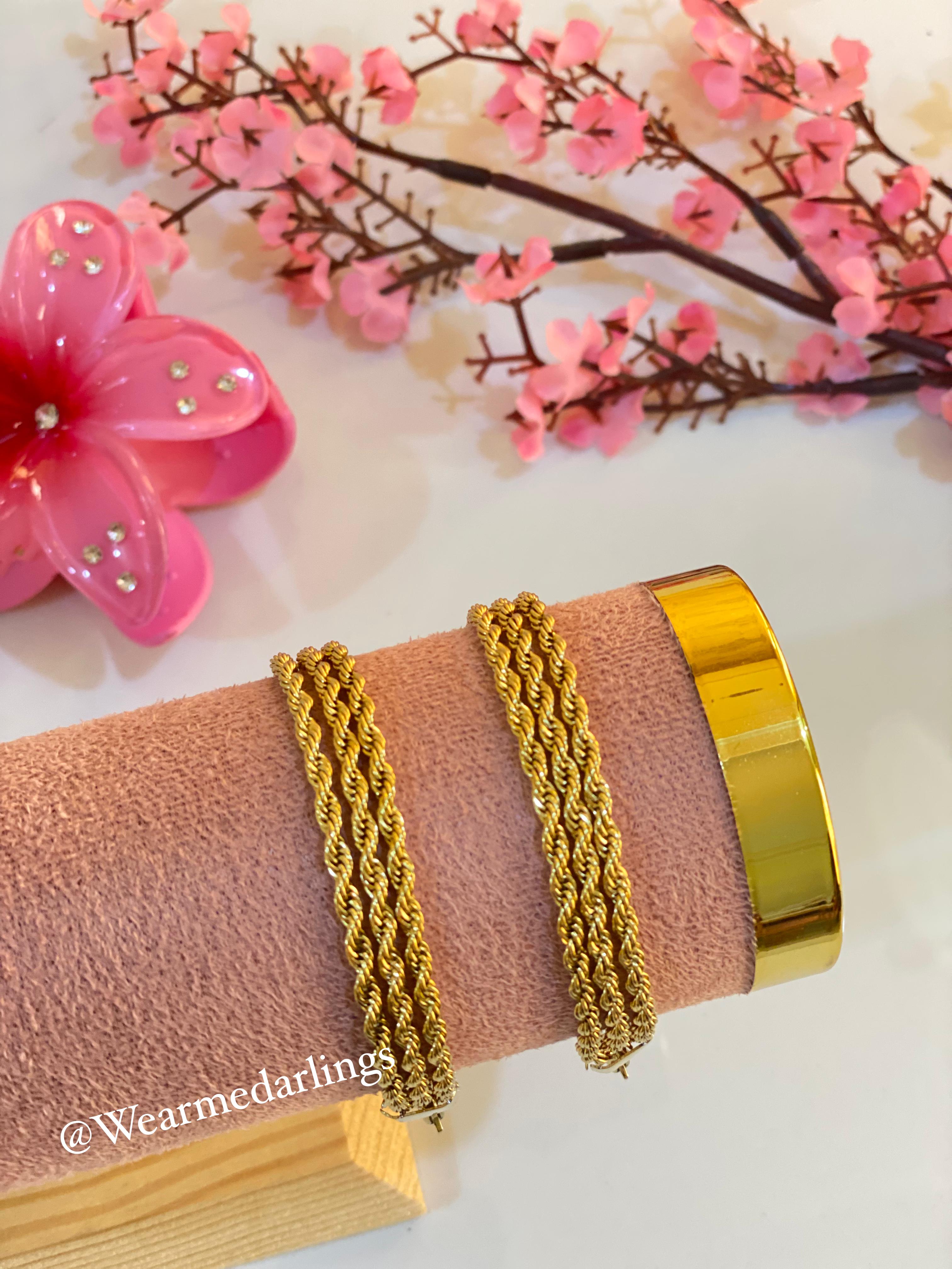 Three Rope Bracelet
