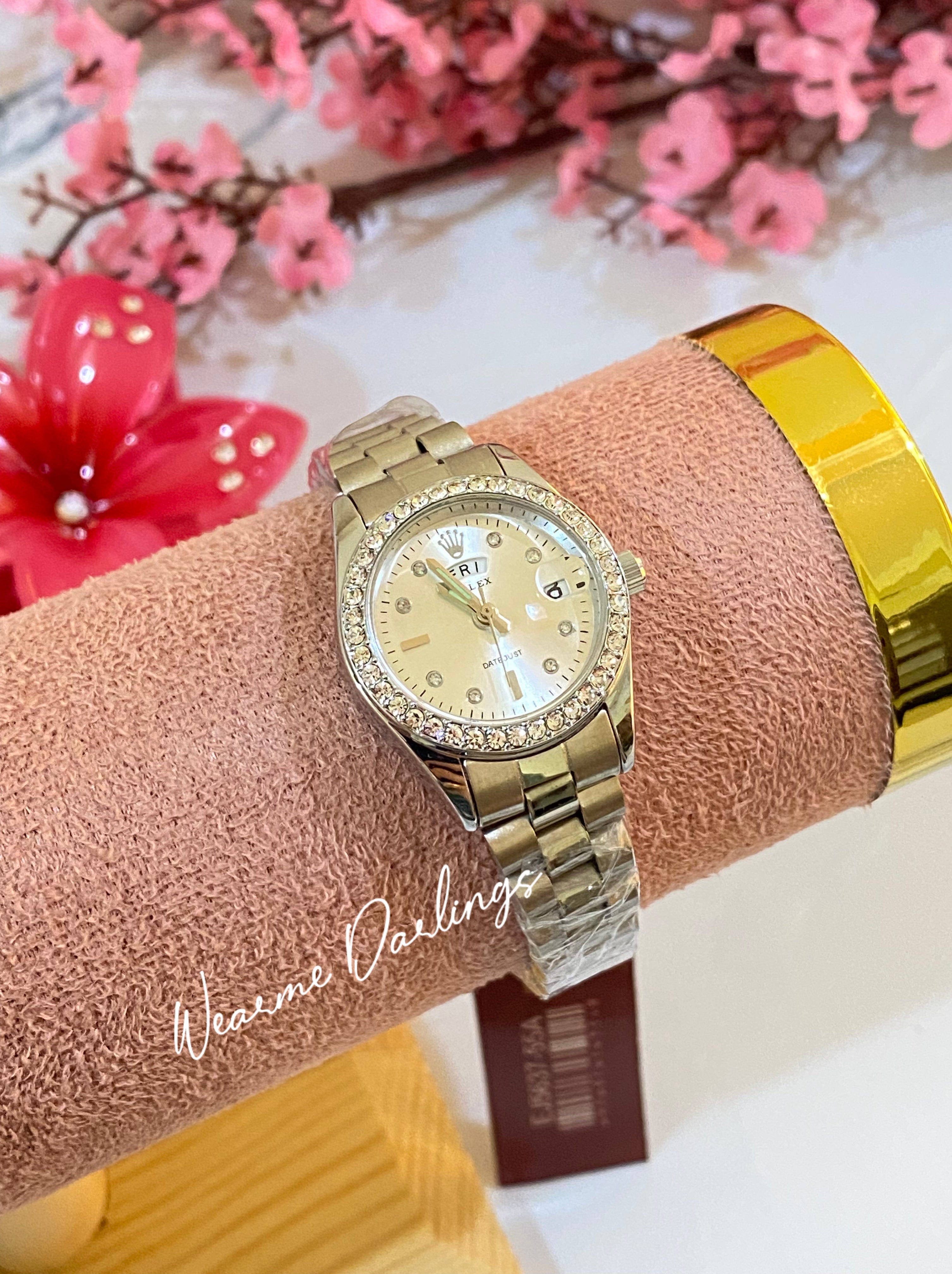 Luxury Full Silver Watch